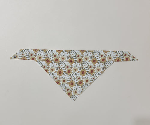 Autumn Sunflower Pet Bandana