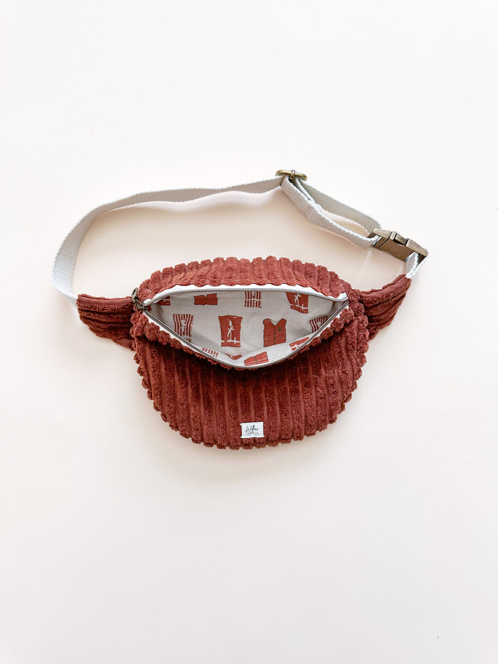 Rust Corduroy Bum Bag