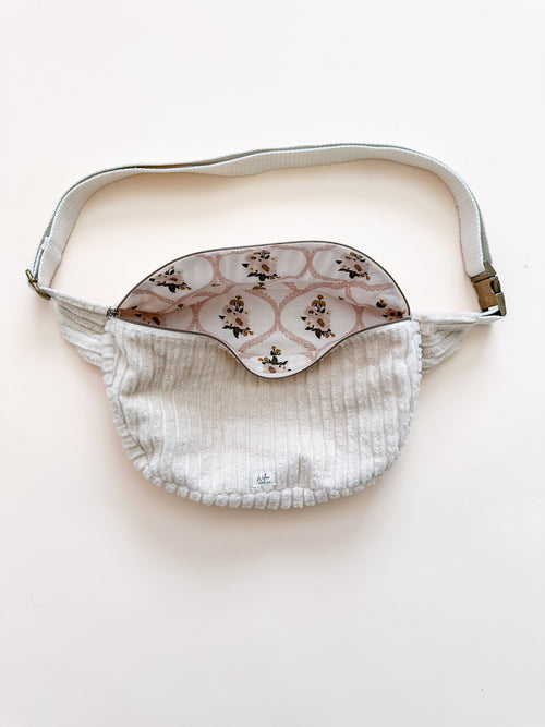 Cream Corduroy Bum Bag